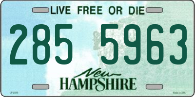 NH license plate 2855963