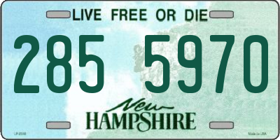NH license plate 2855970