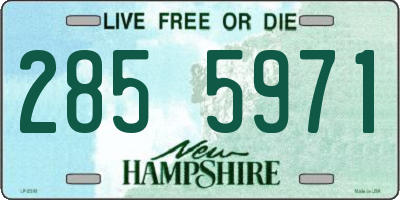 NH license plate 2855971