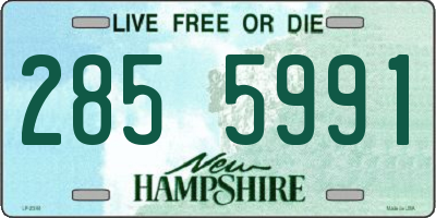 NH license plate 2855991
