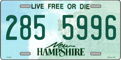 NH license plate 2855996