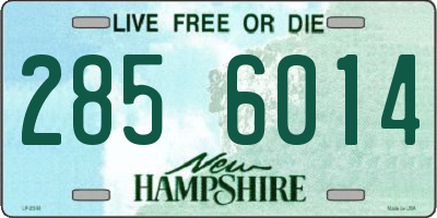 NH license plate 2856014