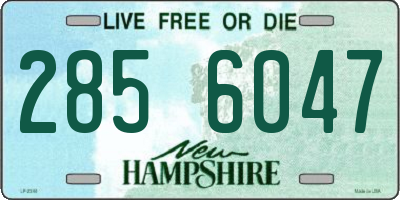 NH license plate 2856047