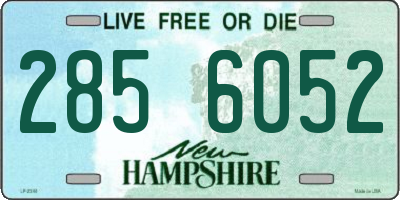 NH license plate 2856052