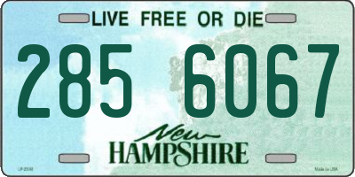 NH license plate 2856067