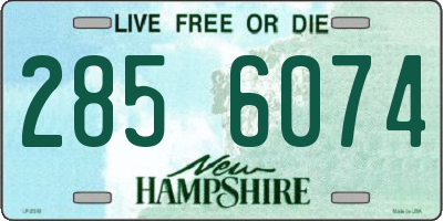 NH license plate 2856074
