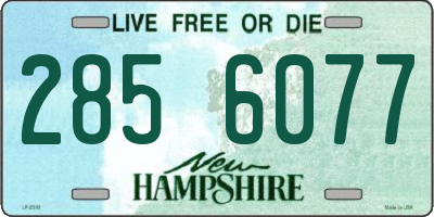 NH license plate 2856077
