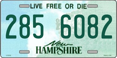 NH license plate 2856082