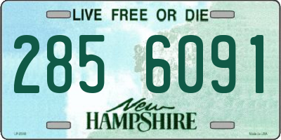 NH license plate 2856091