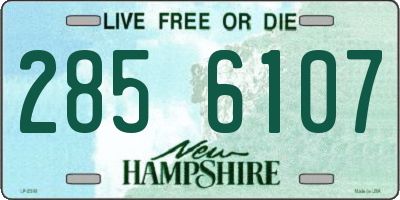 NH license plate 2856107