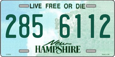 NH license plate 2856112