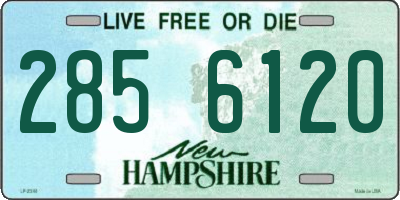 NH license plate 2856120