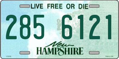 NH license plate 2856121