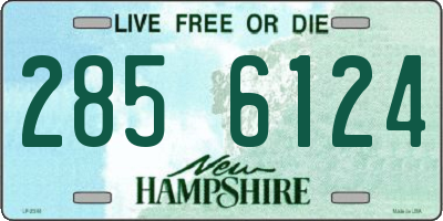 NH license plate 2856124