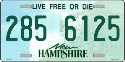 NH license plate 2856125