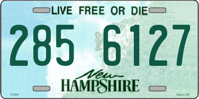 NH license plate 2856127