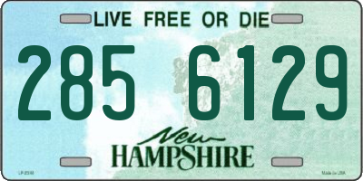 NH license plate 2856129