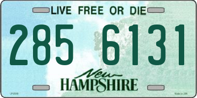 NH license plate 2856131