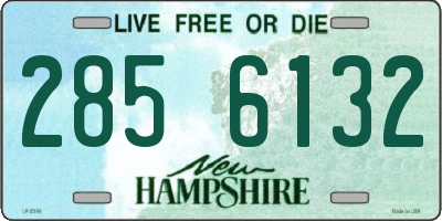 NH license plate 2856132