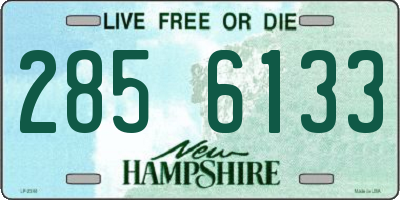 NH license plate 2856133