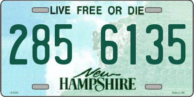 NH license plate 2856135