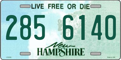 NH license plate 2856140