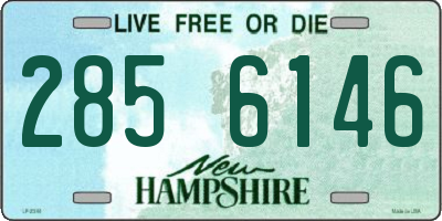 NH license plate 2856146