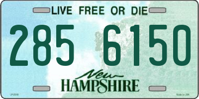 NH license plate 2856150