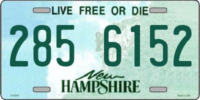 NH license plate 2856152