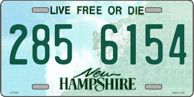 NH license plate 2856154