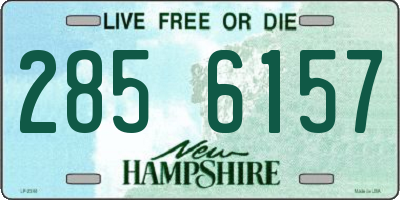 NH license plate 2856157