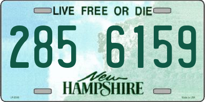 NH license plate 2856159