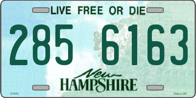 NH license plate 2856163