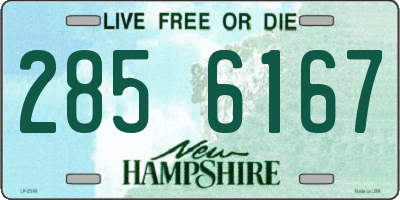 NH license plate 2856167