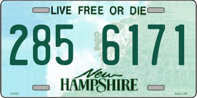 NH license plate 2856171