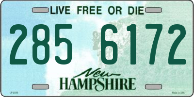 NH license plate 2856172