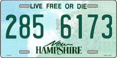 NH license plate 2856173