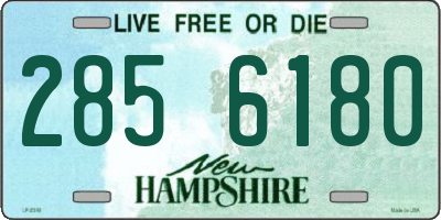 NH license plate 2856180