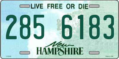 NH license plate 2856183