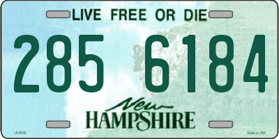NH license plate 2856184