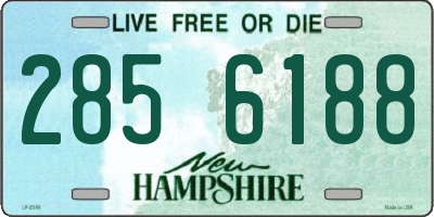 NH license plate 2856188