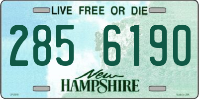 NH license plate 2856190