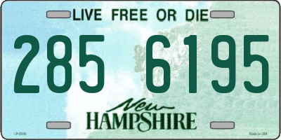 NH license plate 2856195