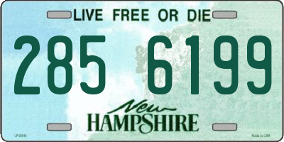 NH license plate 2856199