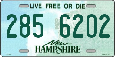 NH license plate 2856202
