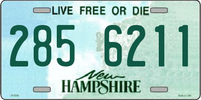 NH license plate 2856211