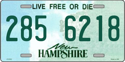 NH license plate 2856218