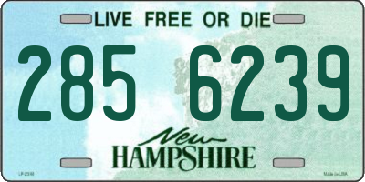 NH license plate 2856239