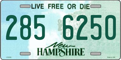 NH license plate 2856250