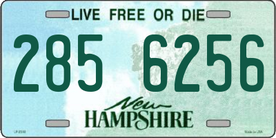 NH license plate 2856256